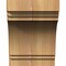 Ekena Millwork Pescadero Rough Sawn Corbel, Western Red Cedar, 6"W x 8"D x 8"H COR06X08X08PEC00RWR - alternate 4